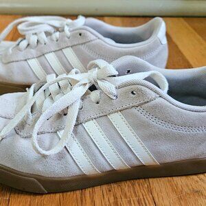 Adidas Women's Courtset Suede Sneaker with OrthoLit Float 6.5  (Pale pink)